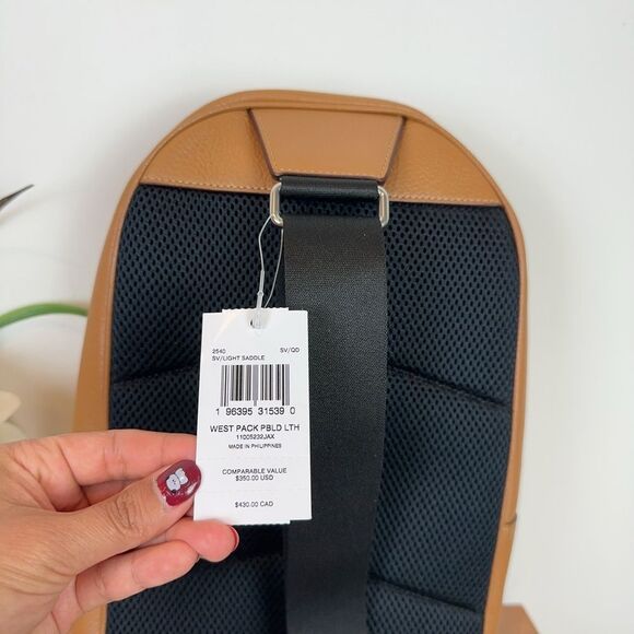 NWT Coach‎ Leather West Pack - Picture 4 of 7